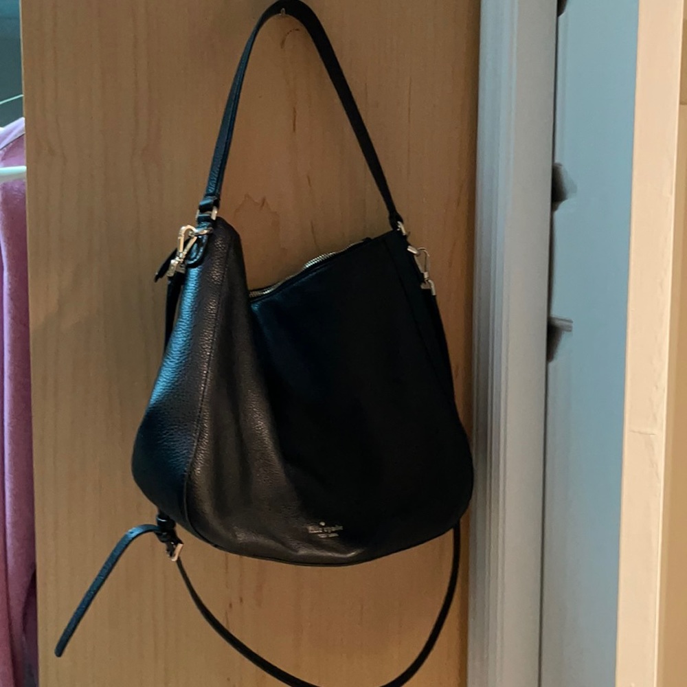 Kate Spade black crossbody or should bag